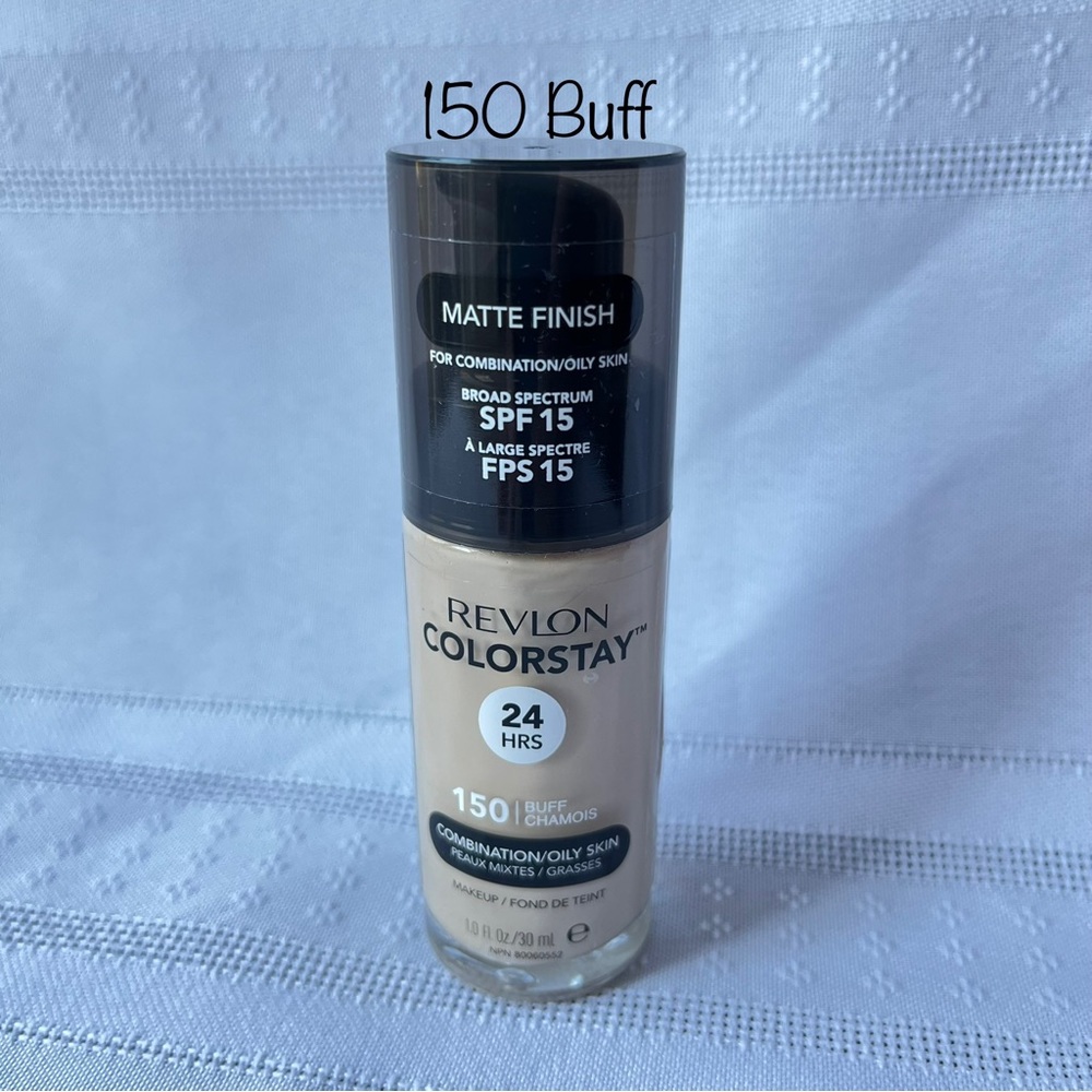 Revlon Colorstay 150 Buff Foundation Makeup SPF15 Neutral Shade Matte Finish